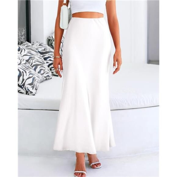 AEL Irregular Long Skirts For Women Autumn Fashion Women's High Waist Maxi Skirts Female Street Elastic Loose Skirts